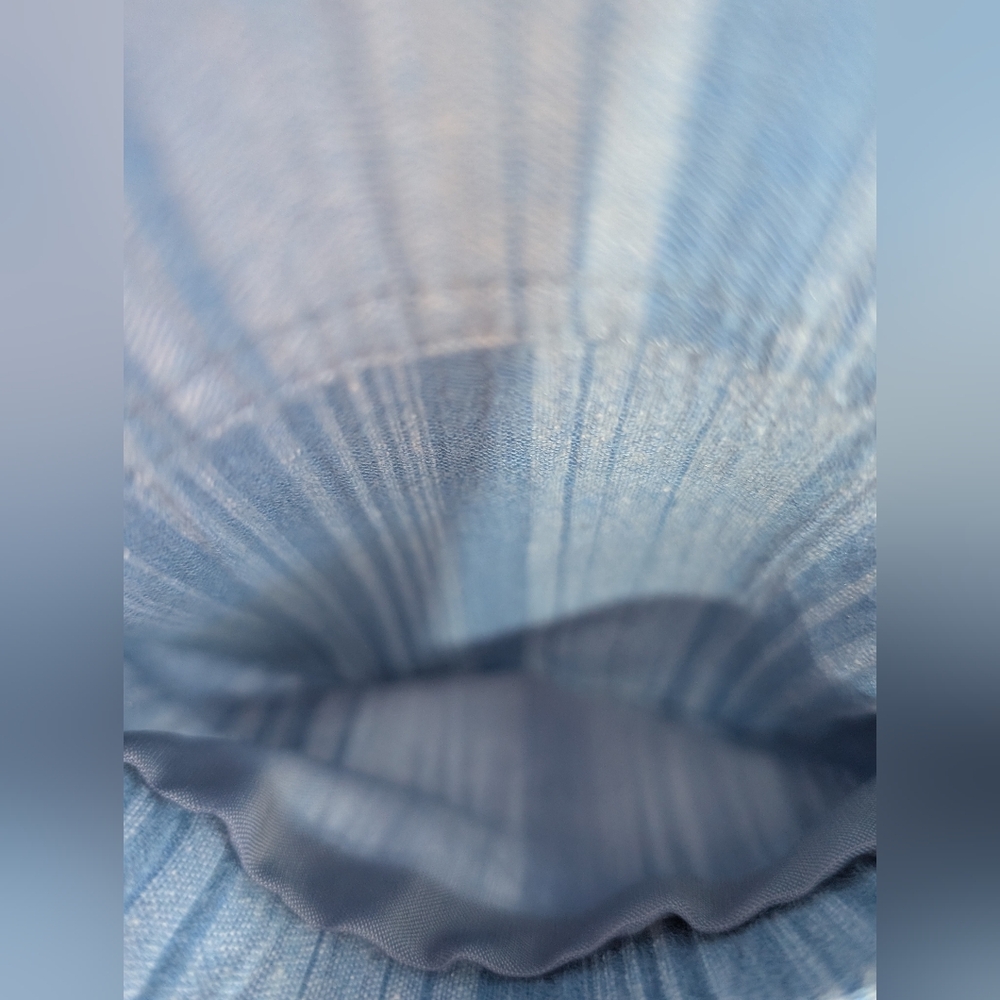 Alia Women's Blue Striped Blouse - Picture 5 of 8